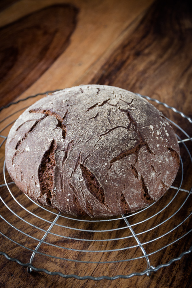 Pures Roggenbrot