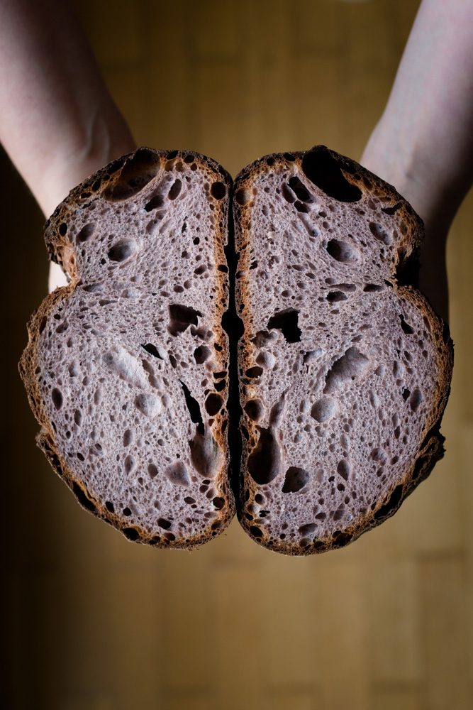 urkarotten brot Anschnitt